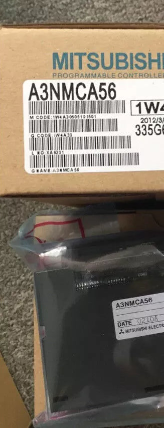 Mitsubishi A3NMCA-56 PLC module packaging and the product itself