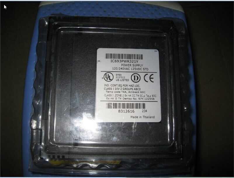 FANUC IC693PWR321Y Power Supply Module, 120/240VAC 125VDC STD, Made in Thailand