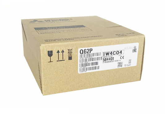 Mitsubishi Q62P PLC Power Supply Module in box, new in box and fast shipping, industrial automation parts.