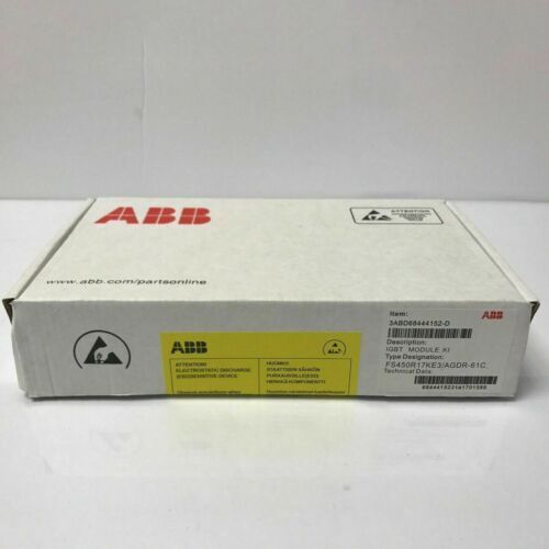 ABB FS450R17KE3/AGDR-61C IGBT Module KI packaging, industrial automation part.