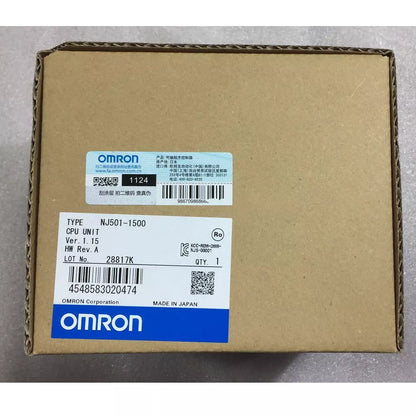 Omron NJ501-1500 CPU Module in box, New In Box, industrial automation part
