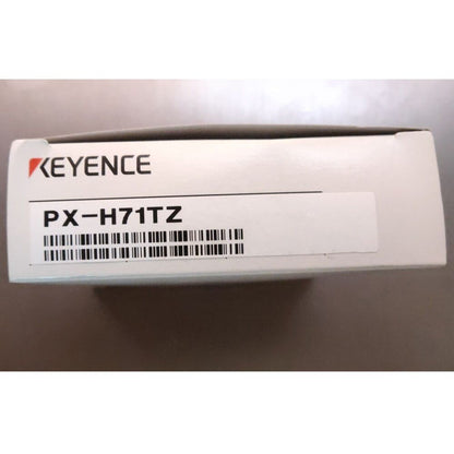 Keyence PX-H71TZ sensor product box, new condition, industrial automation part.