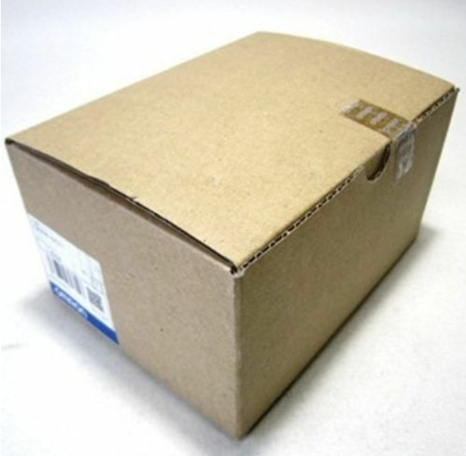 New Omron R88M-UE75030V-S1 servo motor in packaging box, expedited shipping available.