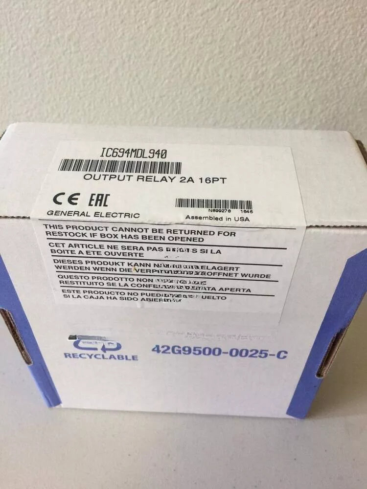 FANUC IC694MDL940 output relay module box, General Electric, 2A 16PT, new part