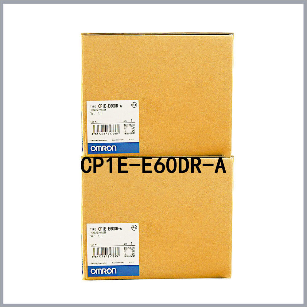 Omron 1 piece New In Box CP1E-E60DR-A PLC Module Controller Unit Fast Shipping