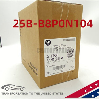 25B-B8P0N104 AB 25B B8P0N104 PowerFlex 525 Drive 1.5kW 2.0Hp New SEALED 2023 TX