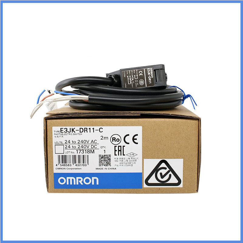 Omron New 2M E3JK-DR11-C E3JK-DR12-C Expedited Shipping Photoelectric switch