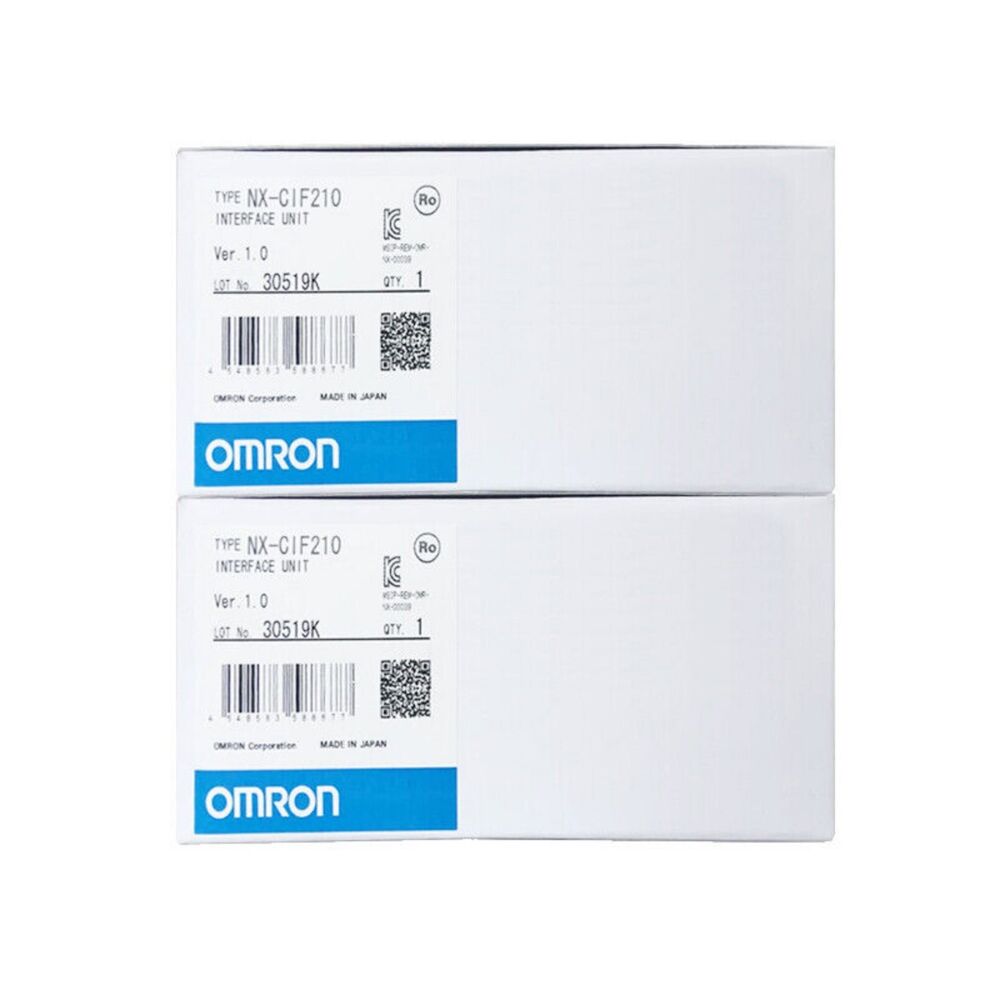 Omron NX-CIF210 Interface Unit Module, new in box, Made in Japan. Industrial automation component.