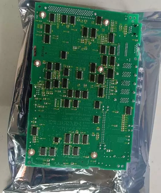 FANUC A20B-8100-0669 circuit board, green PCB with electronic components, new condition