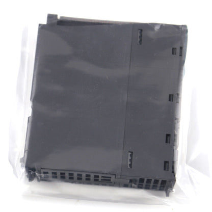 Mitsubishi Q02HCPU PLC Module in original packaging, black plastic casing, industrial automation part.