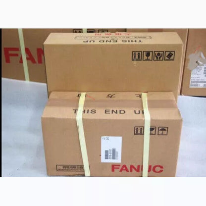 FANUC servo motor in shipping boxes, ready for fast shipping.