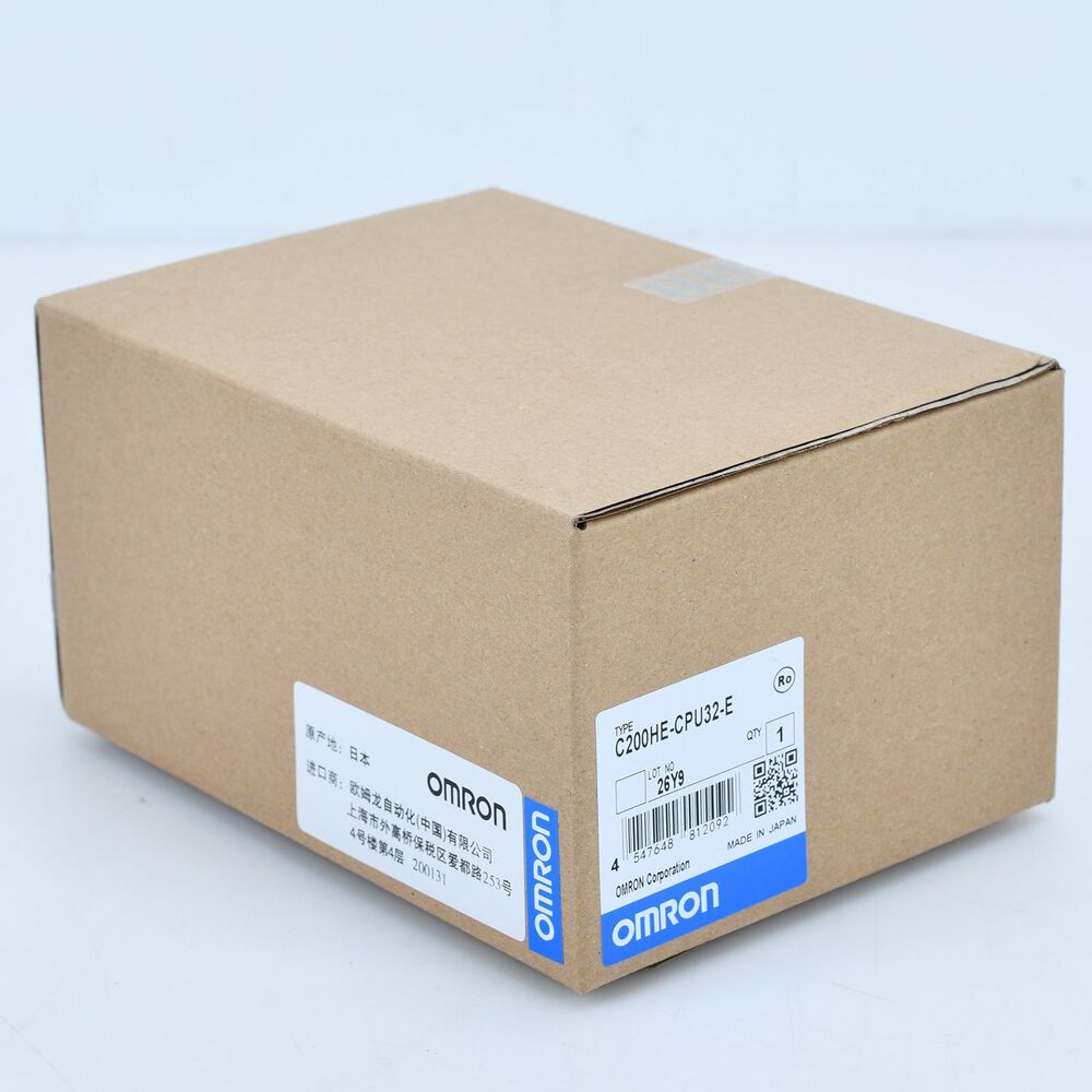 Omron C200HE-CPU32-E PLC CPU Unit new in box, Made in Japan, industrial automation part