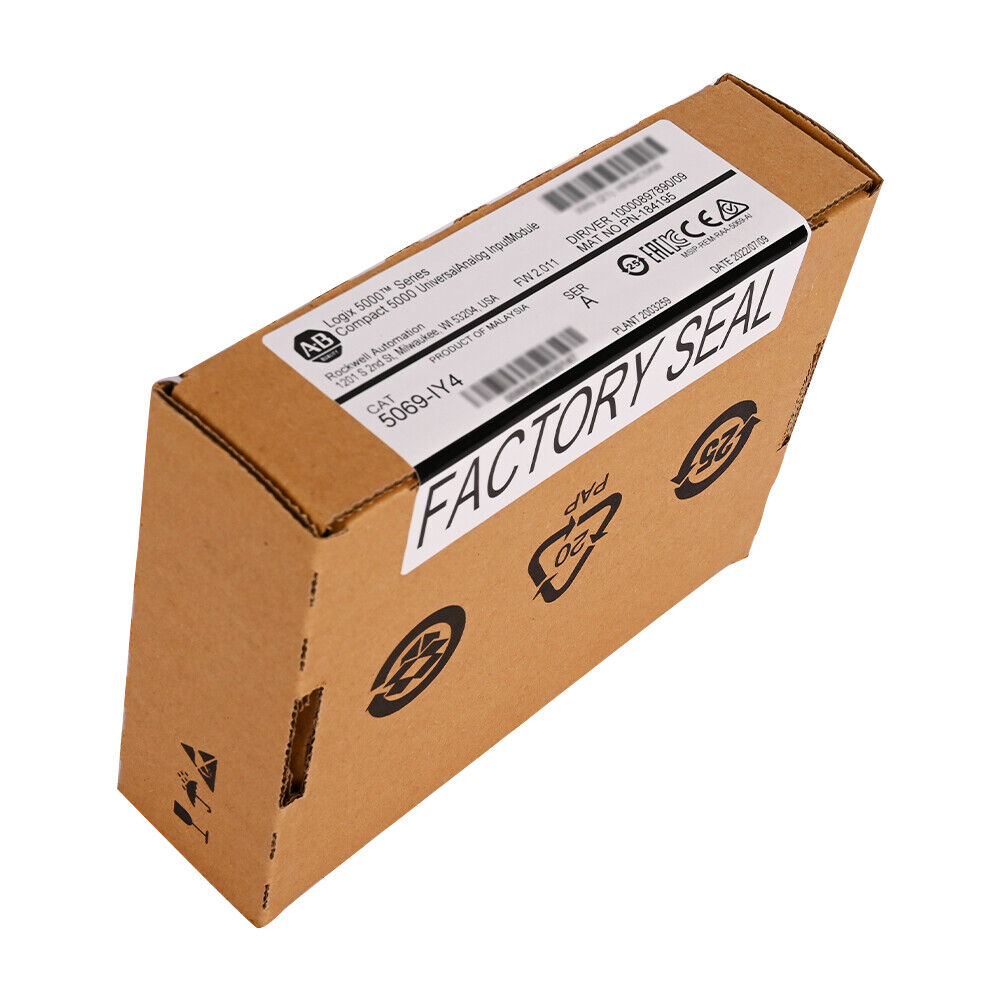 Allen-Bradley 5069-IY4 CompactLogix Input Module factory sealed in original box, industrial automation part
