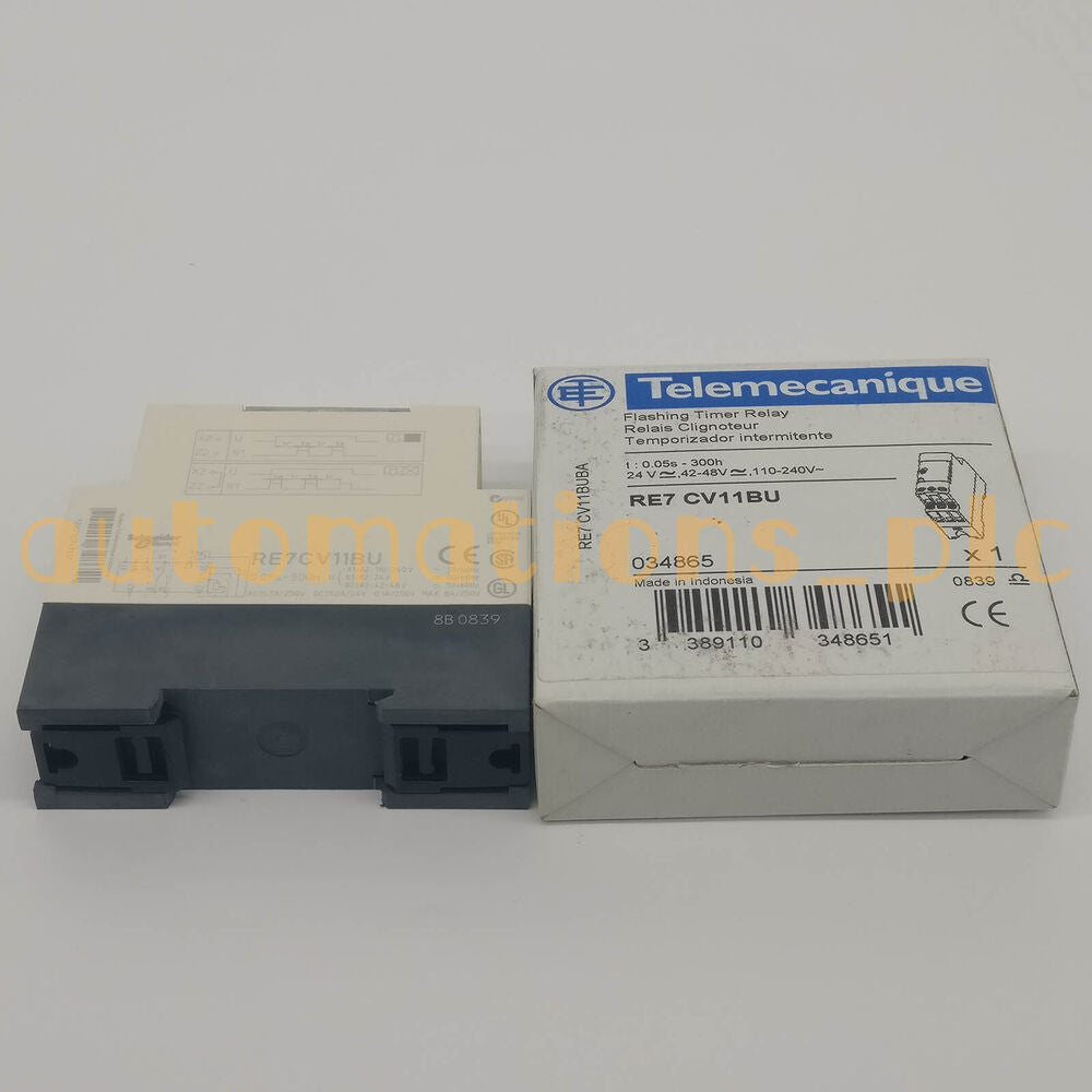 New in box Schneider RE7CV11BU time relay RE7CV11BU Fast Delivery &AP