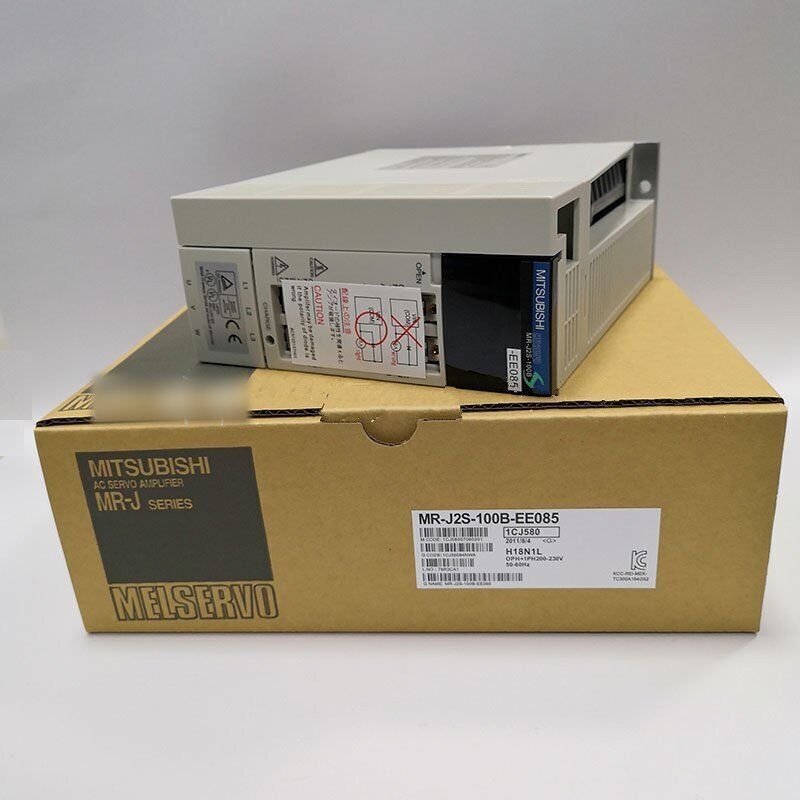 Mitsubishi MR-J2S-100B-EE085 AC Servo Amplifier in box. Industrial automation part.