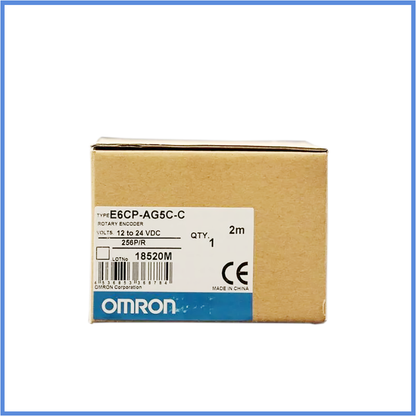 Omron E6CP-AG5C-C Rotary Encoder in box, 256P/R, Industrial Automation Parts