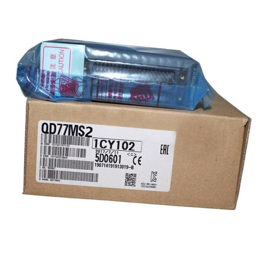 Mitsubishi QD77MS2 Motion Control Module sealed in packaging, industrial automation component