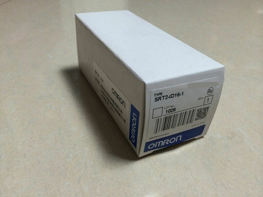 Omron SRT2-ID16-1 PLC Module in Box, New, Free Shipping, 1026 Lot Number, OMRON industrial automation part.