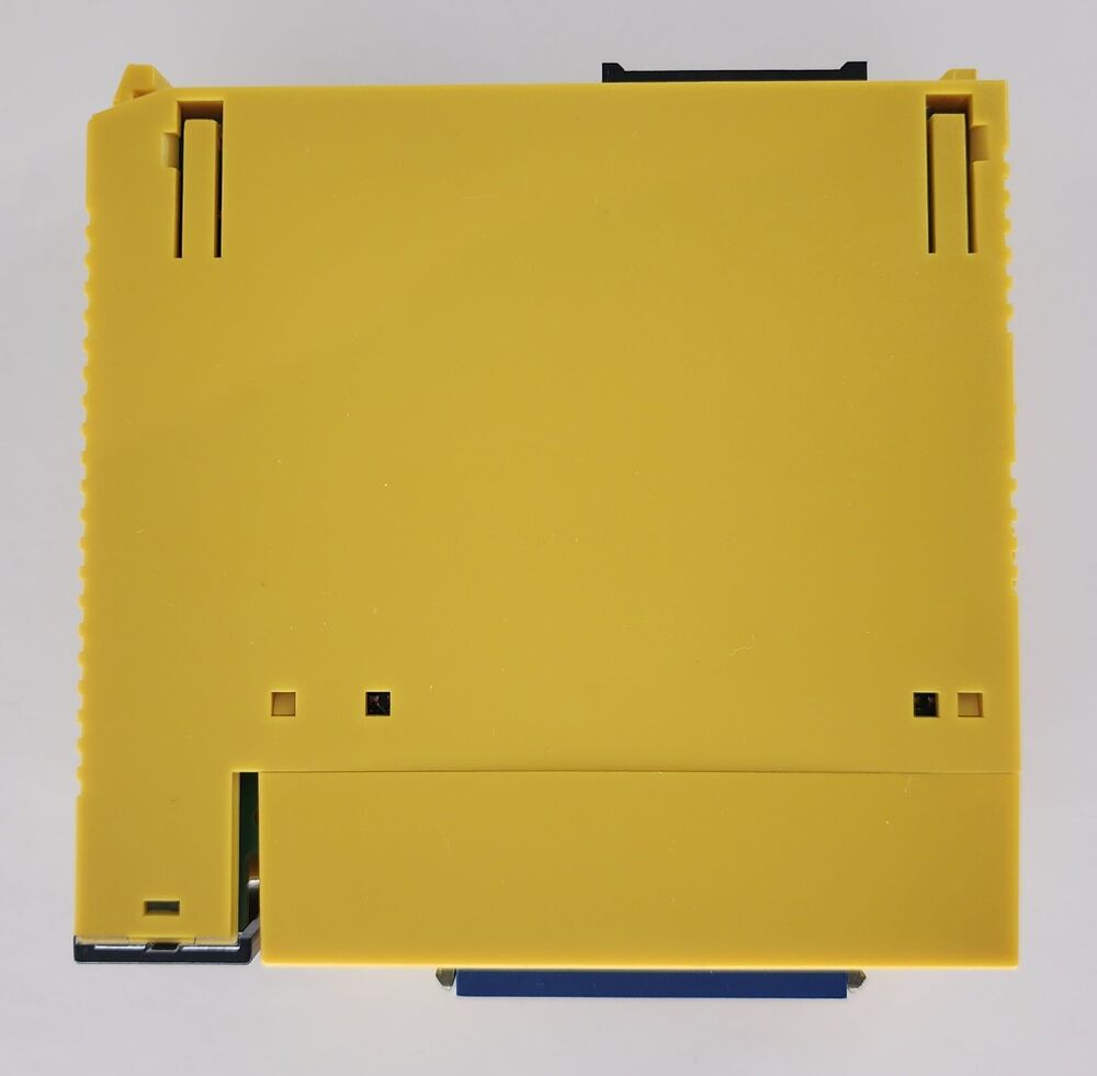 FANUC A03B-0807-C105 I/O Interface Module AID32E1, yellow PLC module, industrial automation part.
