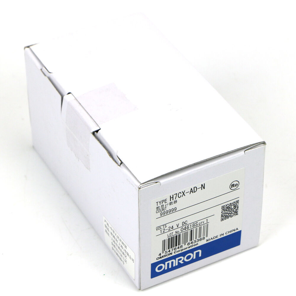 OMRON Automation Safety H7CX-AD-N H7CX-A Screw Terminal Digital Counter 12-24VDC