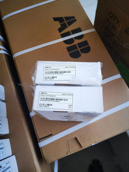 ABB FPNO-21 Option/SP Kit I/O Module in box, Made in Romania, industrial automation part.