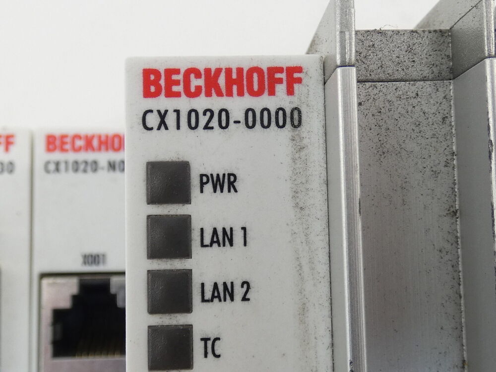 Beckhoff CX1020-0000 + CX1020-N000 + CX1100-0002 CPU Module new in box