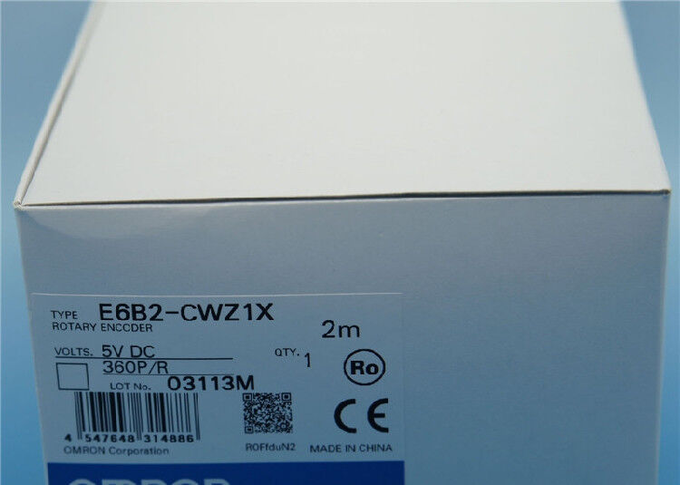 Omron E6B2-CWZ1X Rotary Encoder 360P/R, 5V DC, 2m Cable, New