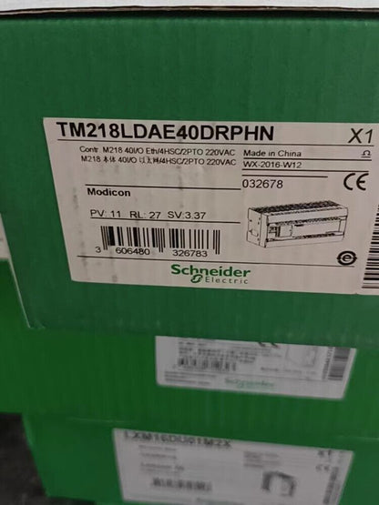 1PC Schneider PLC TM218LDAE40DRPHN New #YY0