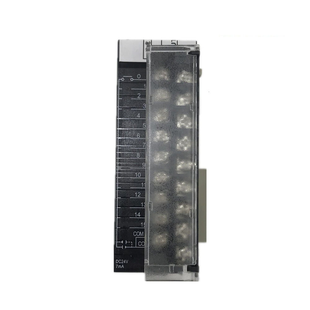 Omron CJ1W-ID211 PLC Input Module, New industrial automation part with terminal blocks. Features DC24V, 7mA power input.