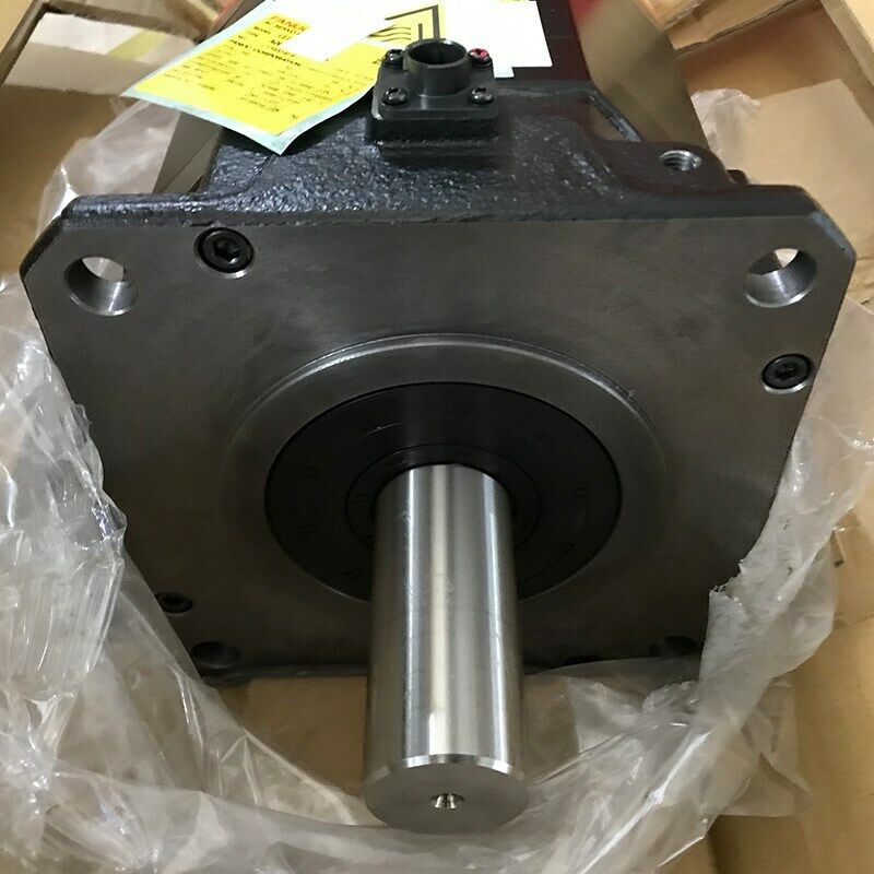 FANUC A06B-0243-B401 Servo Motor. Industrial automation part, with metal components and label details. Ready for shipment.
