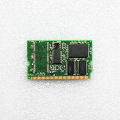 FANUC A20B-3900-0287 PCB, Green circuit board with components, Made in Japan.