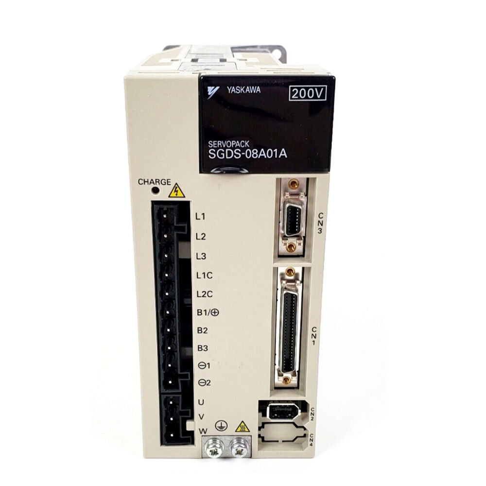 Yaskawa SGDS-08A01A SERVOPACK Servo Drive, 200V, Industrial Automation Part