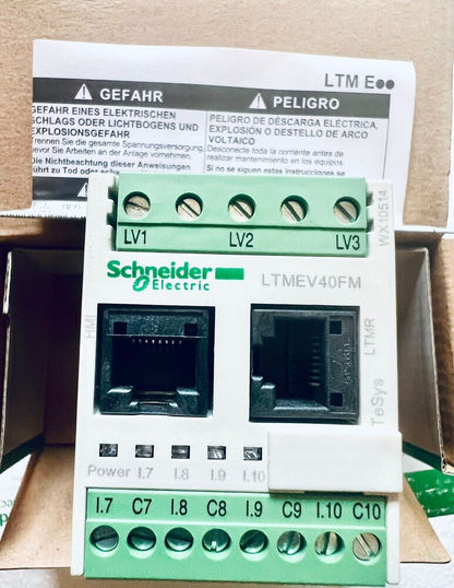 SCHNEIDER ELECTRIC TELEMECANIQUE LTMEV40FM CONTACTOR EXPANSION MODULE