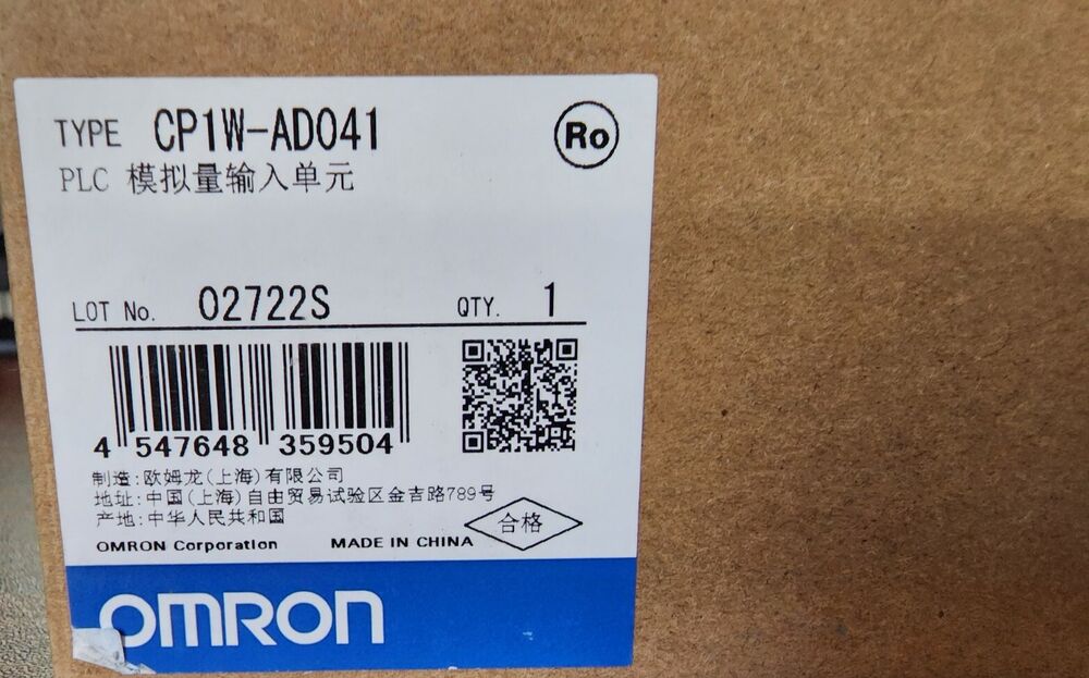 1PC OMRON CP1W-AD041 CP1WAD041 PLC Module New In Box Fast Shipping