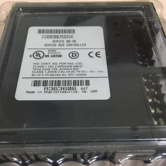 FANUC IC693BEM331K Genius Bus Controller Module, Made in USA