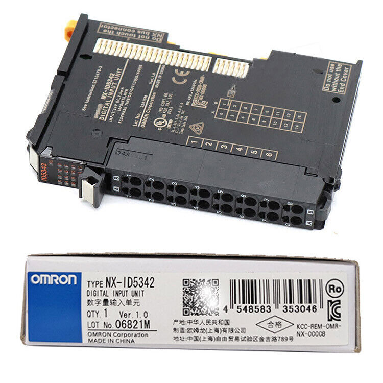 Omron NX-ID5342 Digital Input Unit, industrial processor with box, US stock