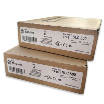 New Factory Sealed Allen-Bradley 1746-IA16 /C Series C SLC 500 Input Module PLC