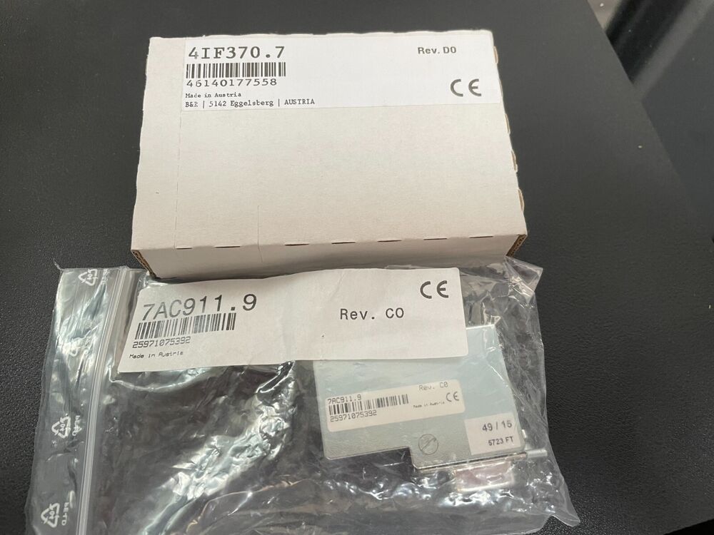 B&R 4IF370.7 and 7AC911.9 Power Panel interface module1 CAN interface, industrial automation parts