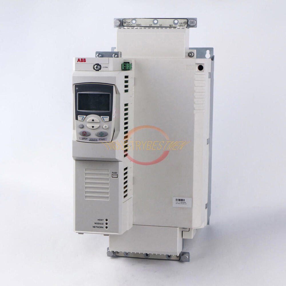 ABB ACS850-04-061A-5+J400 Drive, industrial automation equipment, control panel with screen and buttons, new sealed