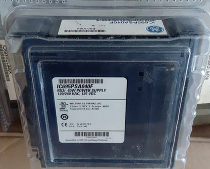 FANUC IC695PSA040F Power Supply module, 40W RX3i industrial automation part, new in packaging
