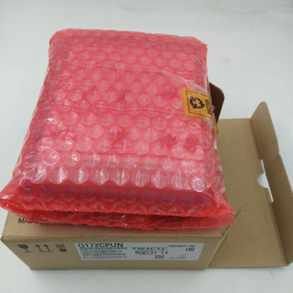Mitsubishi Q172CPUN PLC Module in protective packaging, new industrial automation part