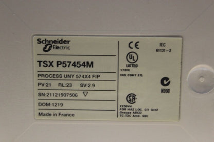 New | Schneider Electric | TSXP57454M | SCHNEIDER TSXP57454M PROCESS UNY 574X4