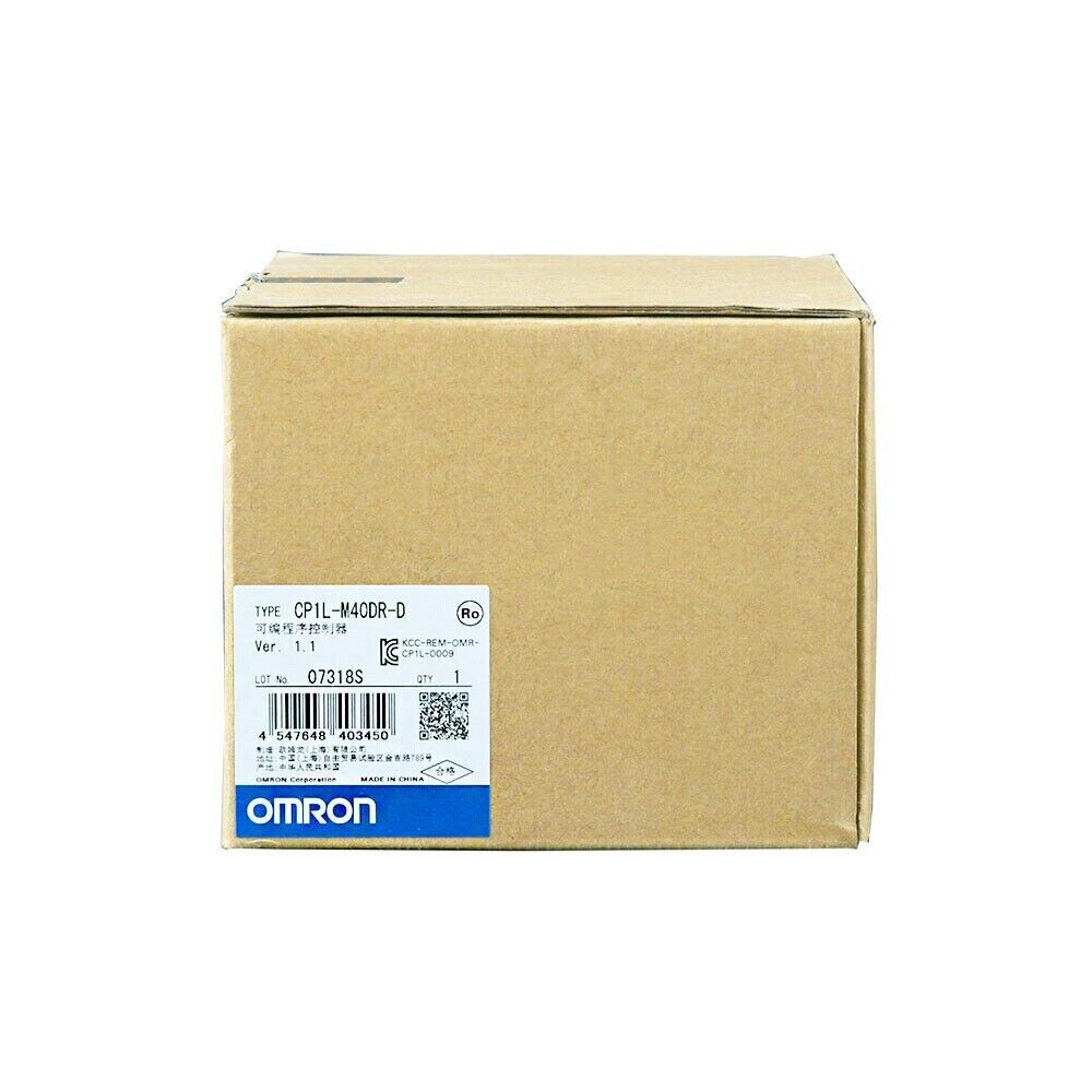 Omron CP1L-M40DR-D PLC in box, new industrial automation part, expedited shipping