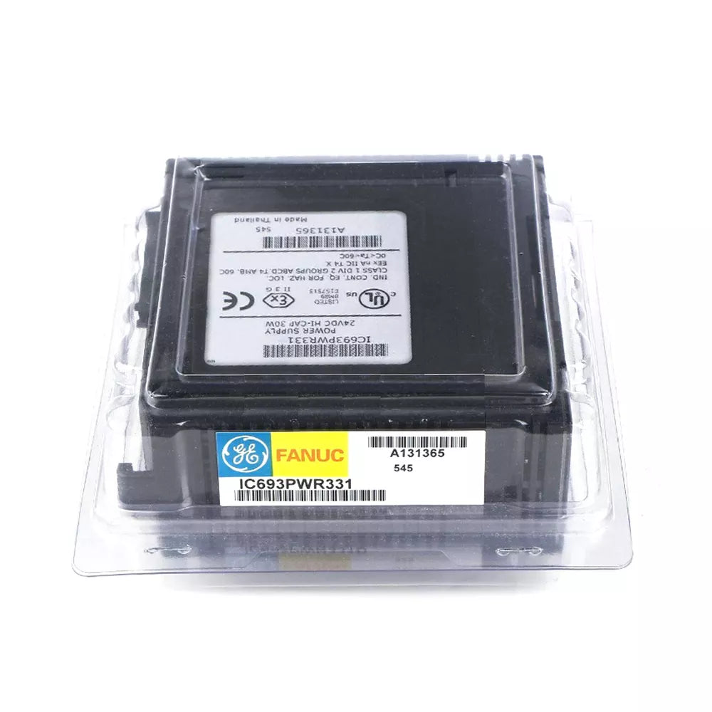 FANUC IC693PWR331 Power Supply Module, industrial automation component with product code A131365, for fast shipping.