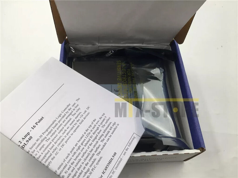 FANUC IC693MDL940J Output Relay Module in box, 2 amp 16 point module, industrial automation part