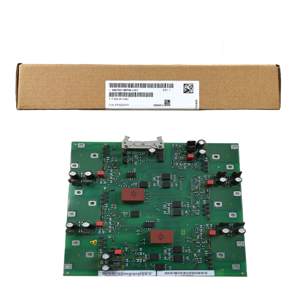 Siemens 6SE7031-8EF84-1JC1 Inverter Triggering Module with packaging. PLC component.