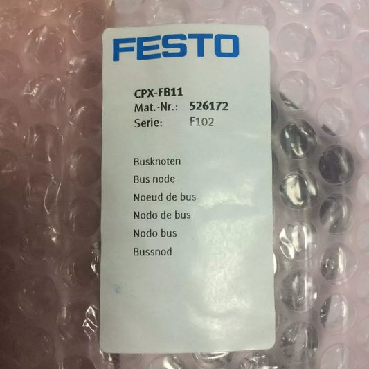 Festo CPX-FB11 Node Module Label, 526172, industrial automation parts