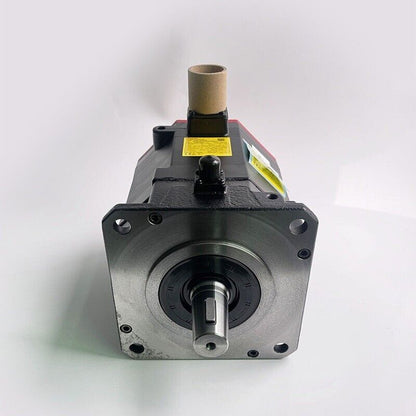 FANUC A06B-2048-B605#0042 Servo Motor - Black industrial automation component with labels