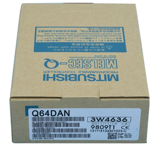 Mitsubishi Q64DAN MELSEC-Q Programmable Controller, new sealed PLC module in original box, industrial automation part