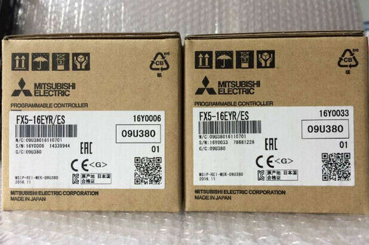Mitsubishi FX5-16EYR/ES PLC Module boxes, new in box, Made in Japan, industrial automation parts